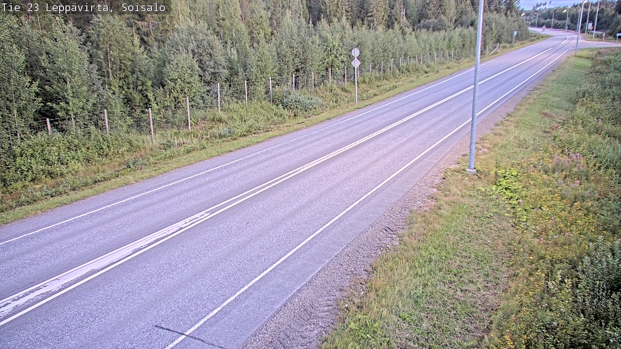 Kelikamerat Kuva Tie 23 Leppävirta, Soisalo, Leppävirta, Pohjois-Savo