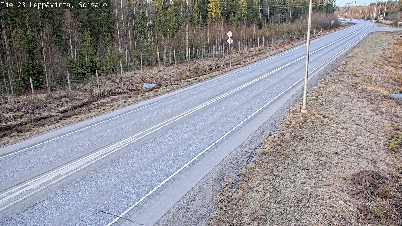 Kelikamerat Kuva Tie 23 Leppävirta, Soisalo, Leppävirta, Pohjois-Savo