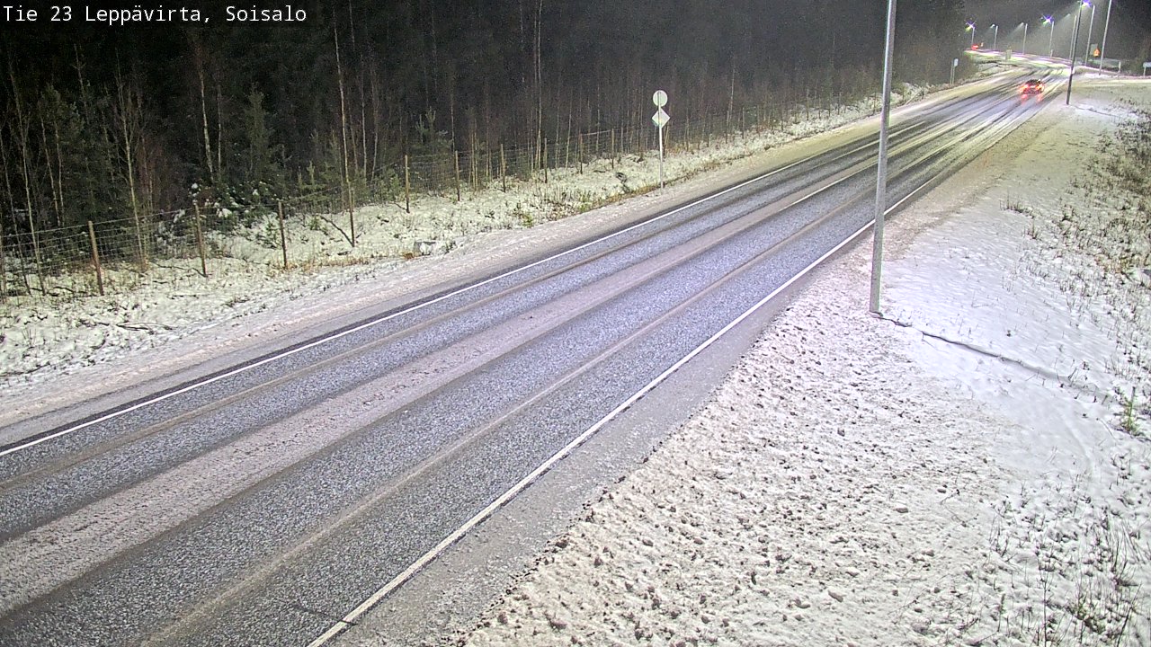 Weather Camera Image Road 23 Leppävirta, Soisalo, Leppävirta, Pohjois-Savo