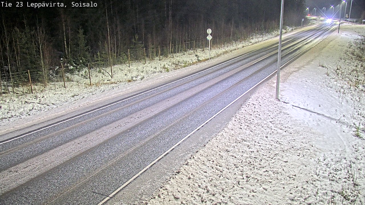 Weather Camera Image Road 23 Leppävirta, Soisalo, Leppävirta, Pohjois-Savo