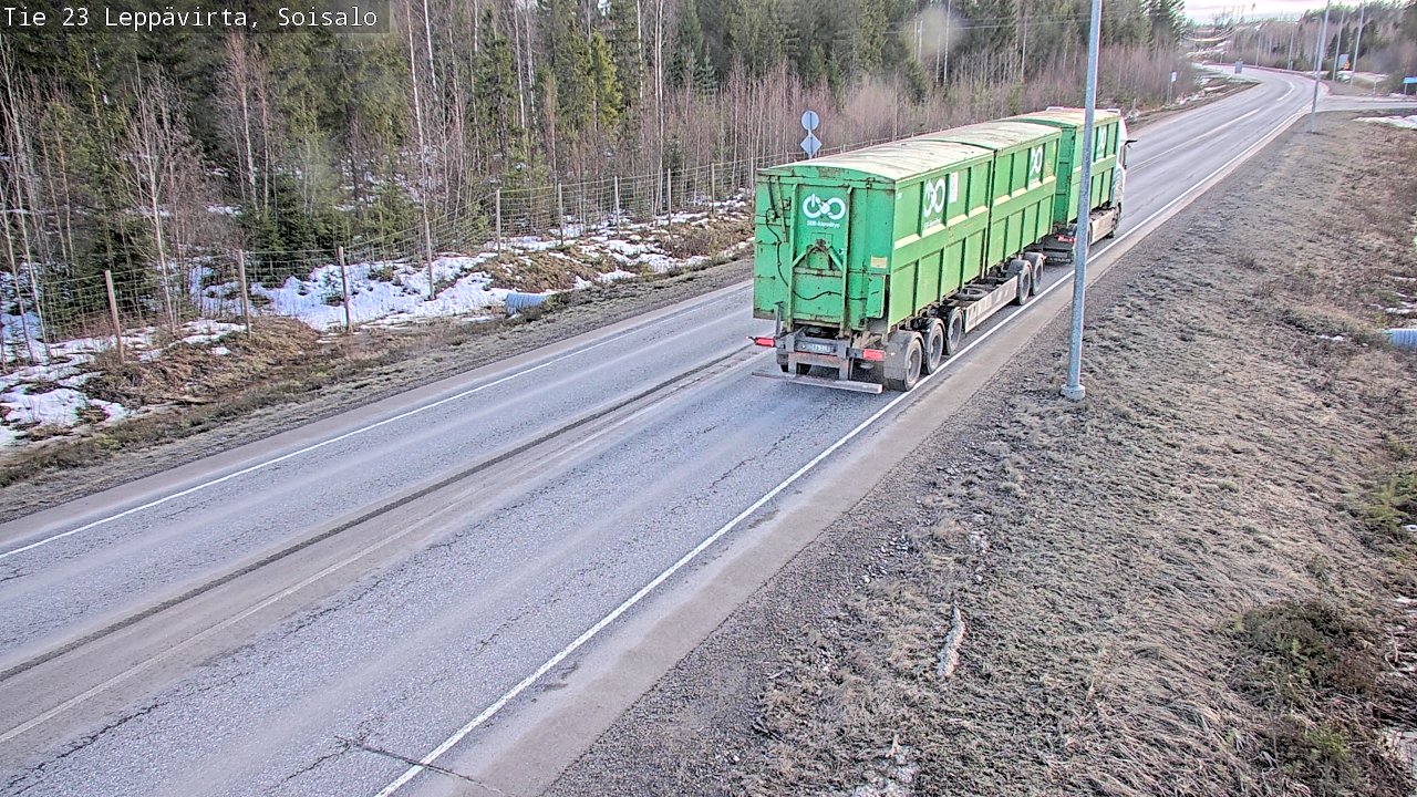 Kelikamerat Kuva Tie 23 Leppävirta, Soisalo, Leppävirta, Pohjois-Savo