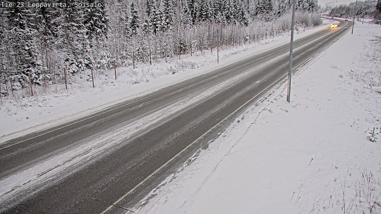 Weather Camera Image Road 23 Leppävirta, Soisalo, Leppävirta, Pohjois-Savo