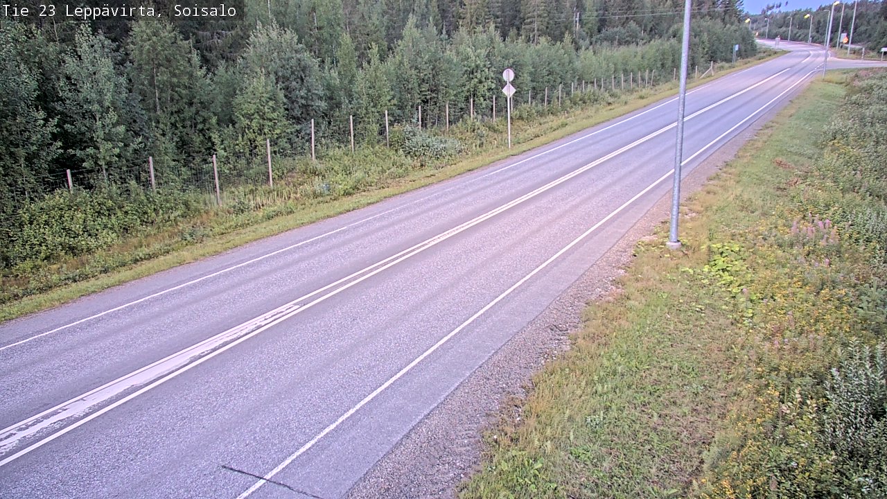 Kelikamerat Kuva Tie 23 Leppävirta, Soisalo, Leppävirta, Pohjois-Savo