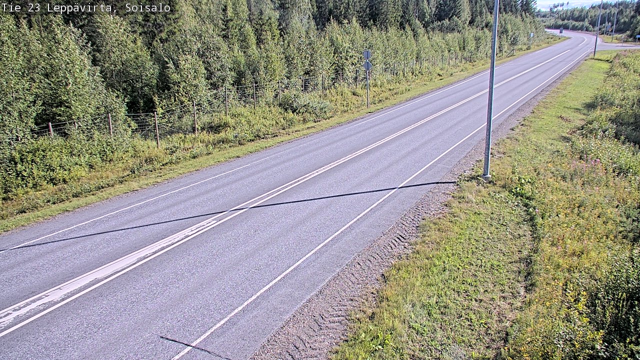 Kelikamerat Kuva Tie 23 Leppävirta, Soisalo, Leppävirta, Pohjois-Savo