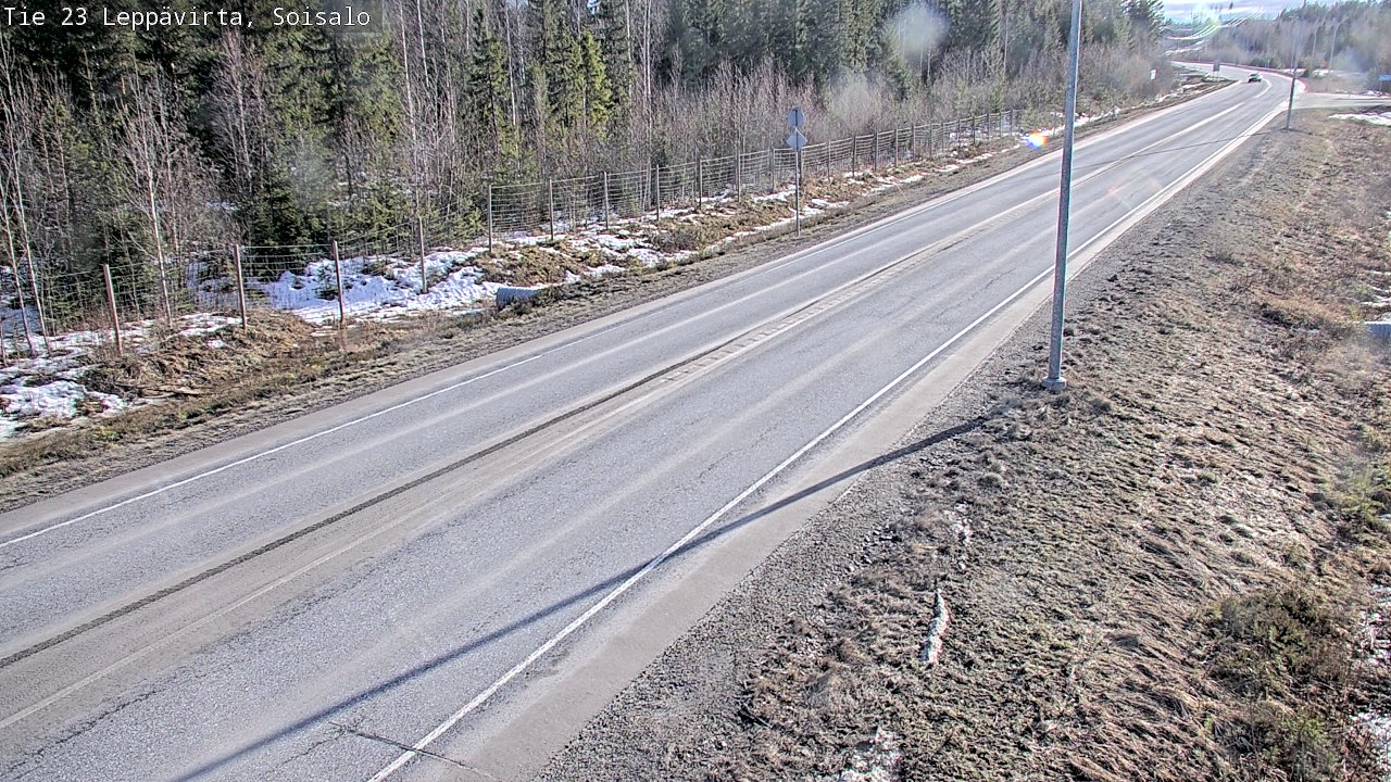 Kelikamerat Kuva Tie 23 Leppävirta, Soisalo, Leppävirta, Pohjois-Savo