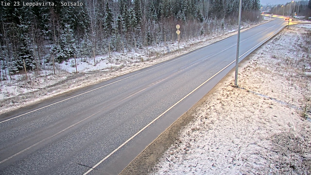 Kelikamerat Kuva Tie 23 Leppävirta, Soisalo, Leppävirta, Pohjois-Savo