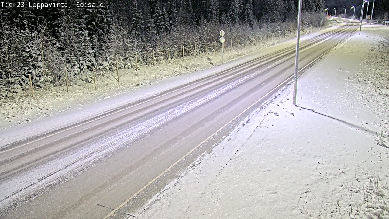 Weather Camera Image Väg 23 Leppävirta, Soisalo, Leppävirta, Pohjois-Savo