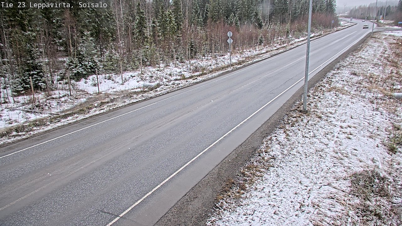 Kelikamerat Kuva Tie 23 Leppävirta, Soisalo, Leppävirta, Pohjois-Savo