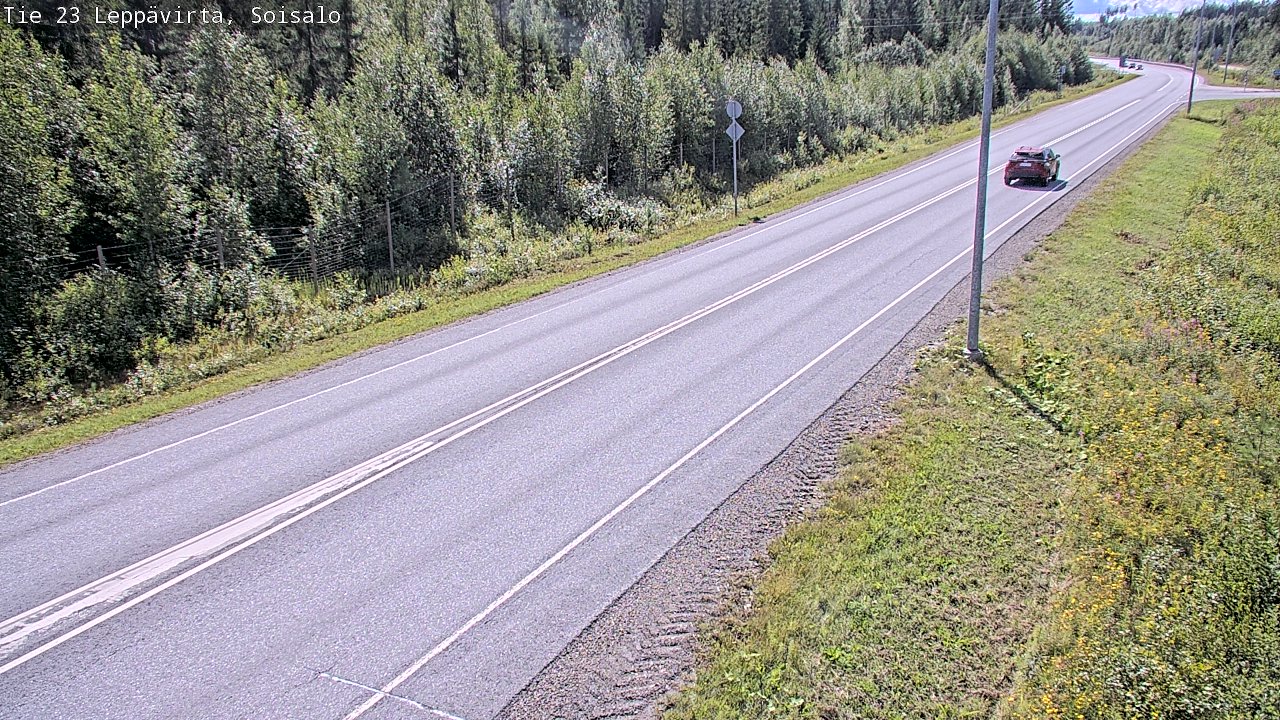 Kelikamerat Kuva Tie 23 Leppävirta, Soisalo, Leppävirta, Pohjois-Savo