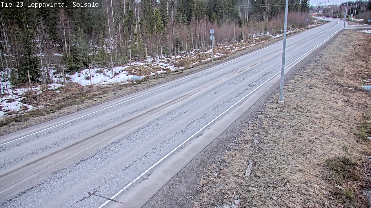 Kelikamerat Kuva Tie 23 Leppävirta, Soisalo, Leppävirta, Pohjois-Savo