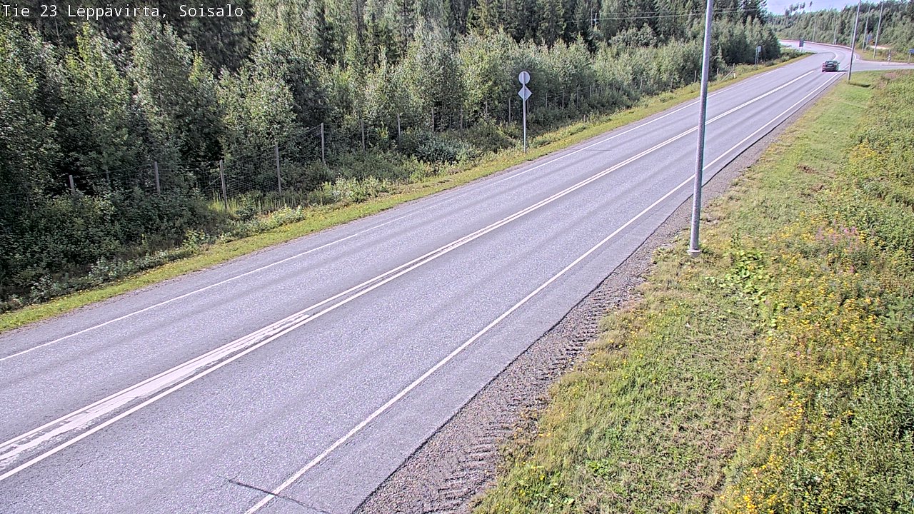 Kelikamerat Kuva Tie 23 Leppävirta, Soisalo, Leppävirta, Pohjois-Savo