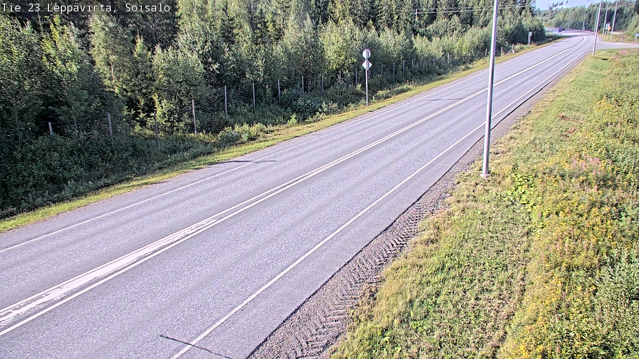 Kelikamerat Kuva Tie 23 Leppävirta, Soisalo, Leppävirta, Pohjois-Savo