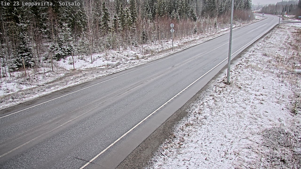 Kelikamerat Kuva Tie 23 Leppävirta, Soisalo, Leppävirta, Pohjois-Savo