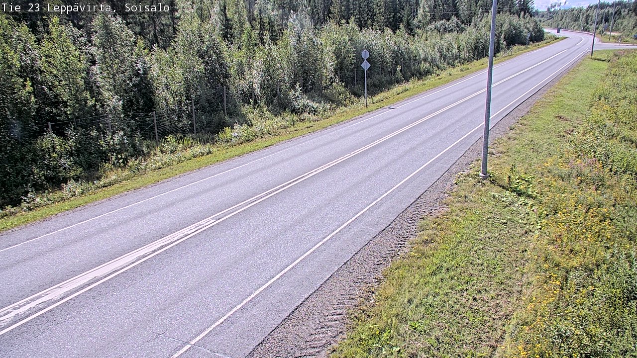 Kelikamerat Kuva Tie 23 Leppävirta, Soisalo, Leppävirta, Pohjois-Savo