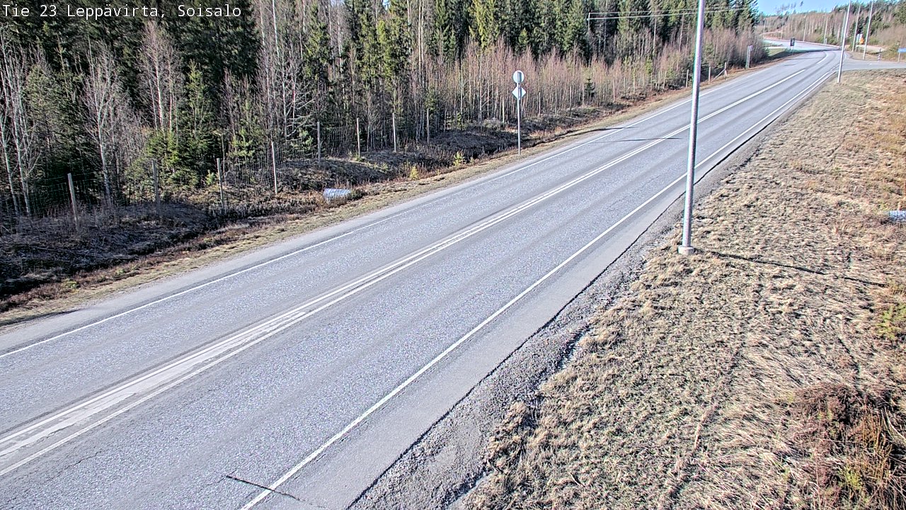 Kelikamerat Kuva Tie 23 Leppävirta, Soisalo, Leppävirta, Pohjois-Savo