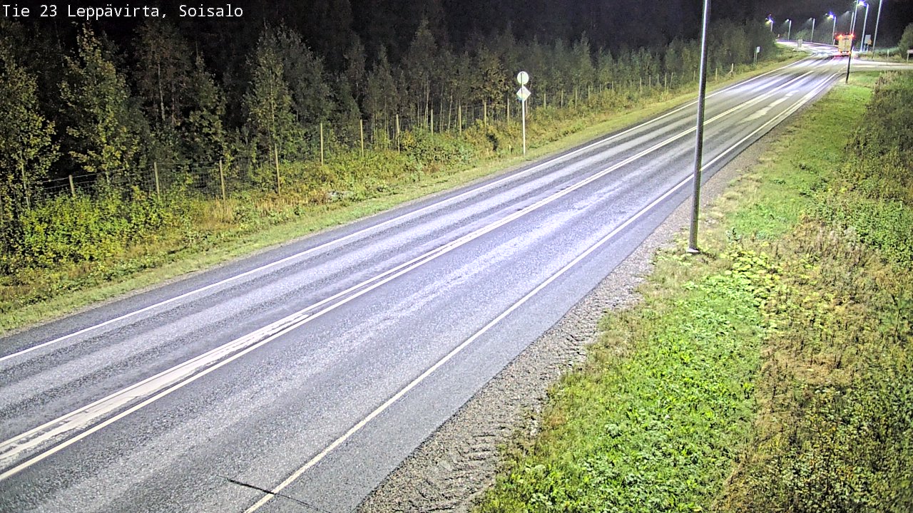 Weather Camera Image Road 23 Leppävirta, Soisalo, Leppävirta, Pohjois-Savo