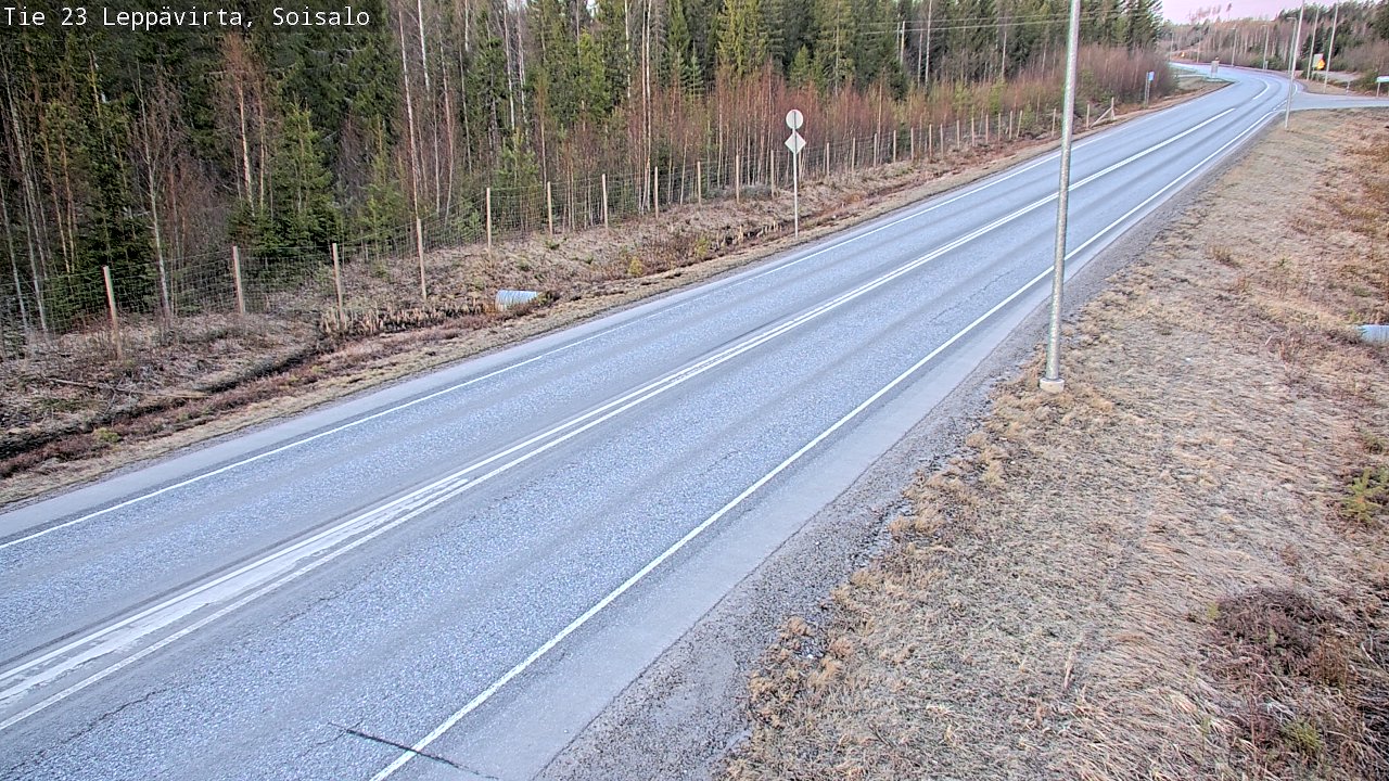 Kelikamerat Kuva Tie 23 Leppävirta, Soisalo, Leppävirta, Pohjois-Savo