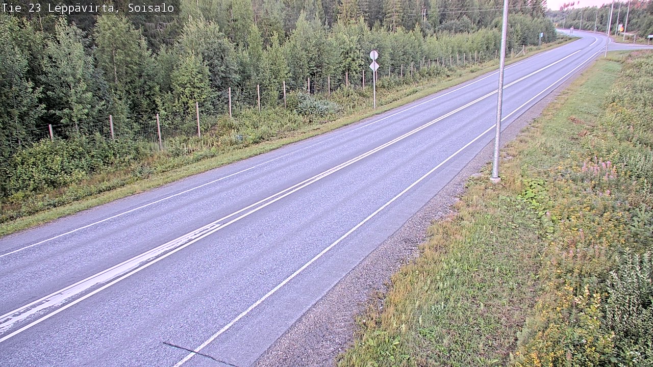 Kelikamerat Kuva Tie 23 Leppävirta, Soisalo, Leppävirta, Pohjois-Savo