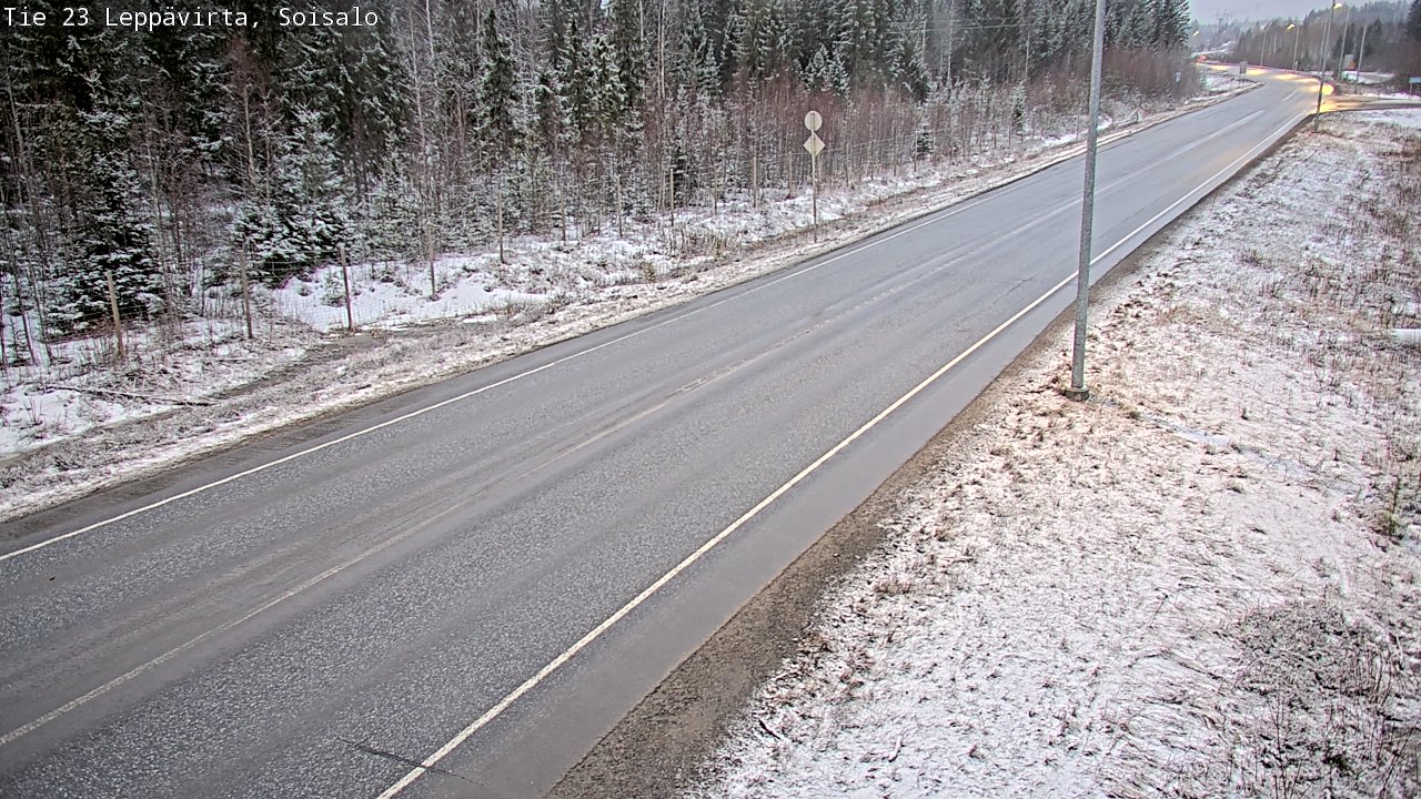 Kelikamerat Kuva Tie 23 Leppävirta, Soisalo, Leppävirta, Pohjois-Savo