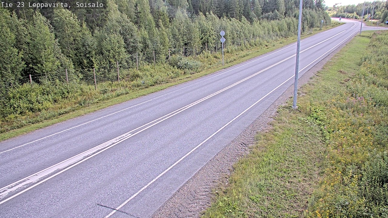 Kelikamerat Kuva Tie 23 Leppävirta, Soisalo, Leppävirta, Pohjois-Savo