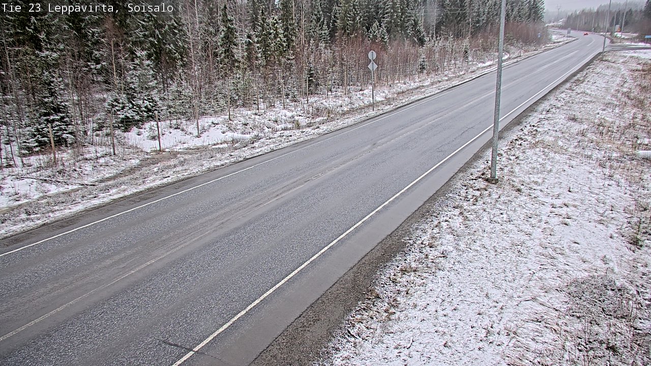 Kelikamerat Kuva Tie 23 Leppävirta, Soisalo, Leppävirta, Pohjois-Savo