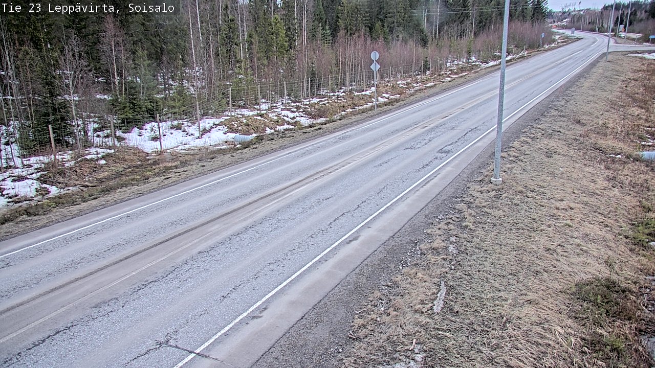 Kelikamerat Kuva Tie 23 Leppävirta, Soisalo, Leppävirta, Pohjois-Savo