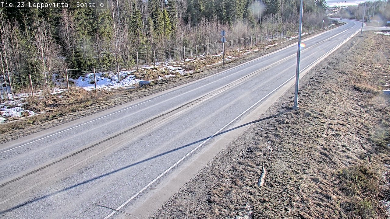 Kelikamerat Kuva Tie 23 Leppävirta, Soisalo, Leppävirta, Pohjois-Savo