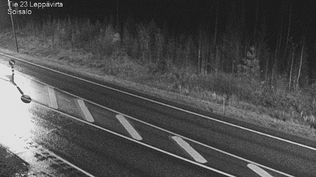 Weather Camera Image Road 23 Leppävirta, Soisalo, Leppävirta, Pohjois-Savo