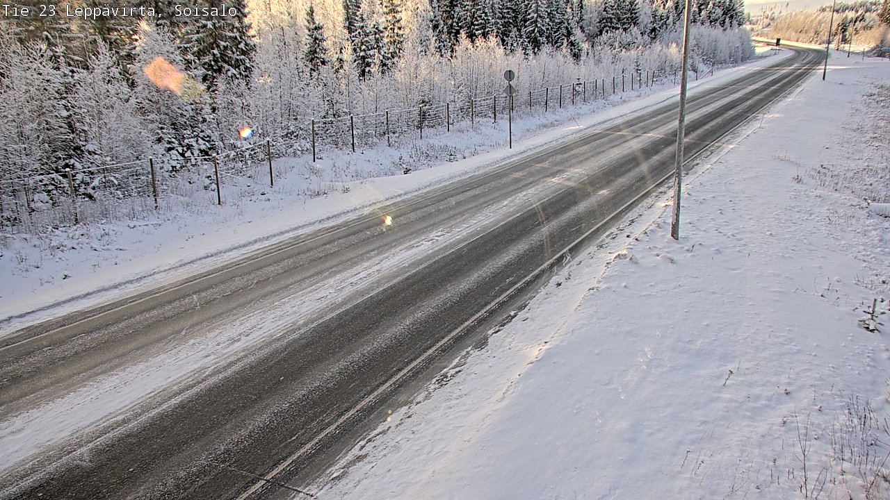 Kelikamerat Kuva Tie 23 Leppävirta, Soisalo, Leppävirta, Pohjois-Savo