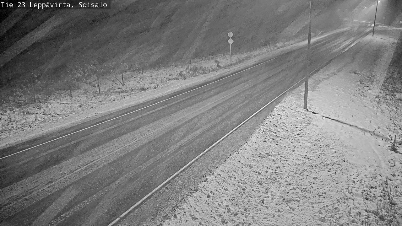 Weather Camera Image Road 23 Leppävirta, Soisalo, Leppävirta, Pohjois-Savo