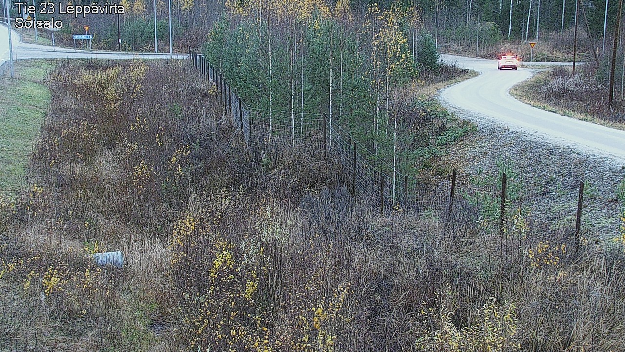 Weather Camera Image Väg 23 Leppävirta, Soisalo, Leppävirta, Pohjois-Savo