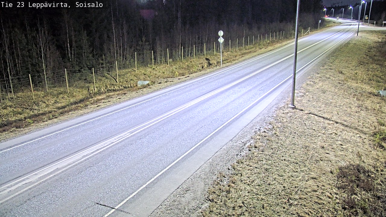 Weather Camera Image Väg 23 Leppävirta, Soisalo, Leppävirta, Pohjois-Savo