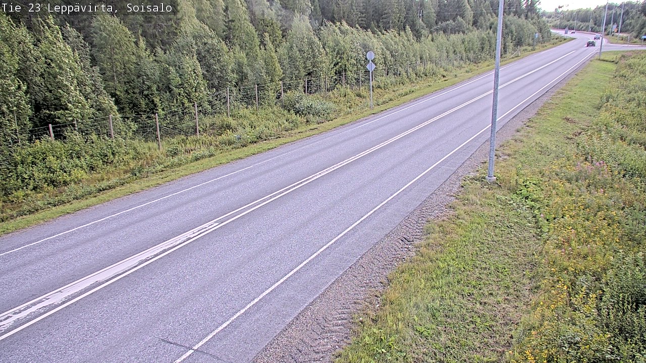 Kelikamerat Kuva Tie 23 Leppävirta, Soisalo, Leppävirta, Pohjois-Savo