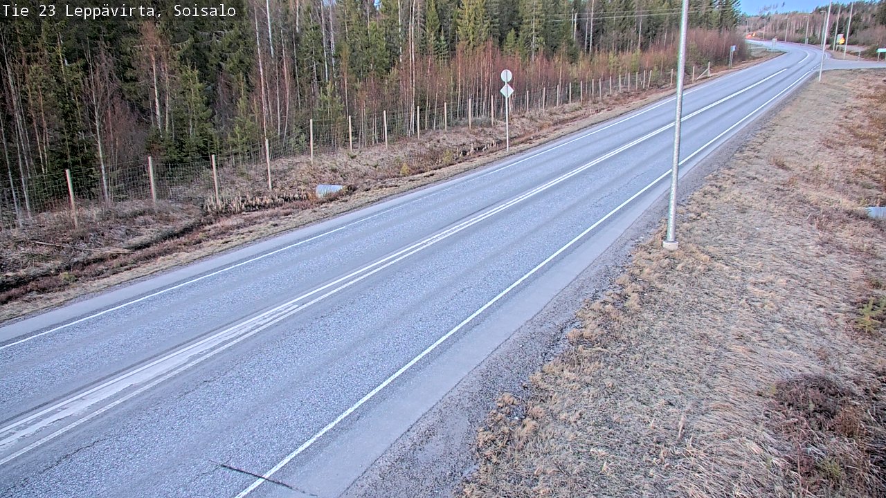 Kelikamerat Kuva Tie 23 Leppävirta, Soisalo, Leppävirta, Pohjois-Savo