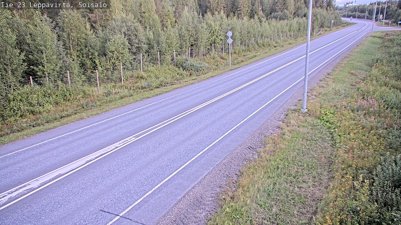Kelikamerat Kuva Tie 23 Leppävirta, Soisalo, Leppävirta, Pohjois-Savo
