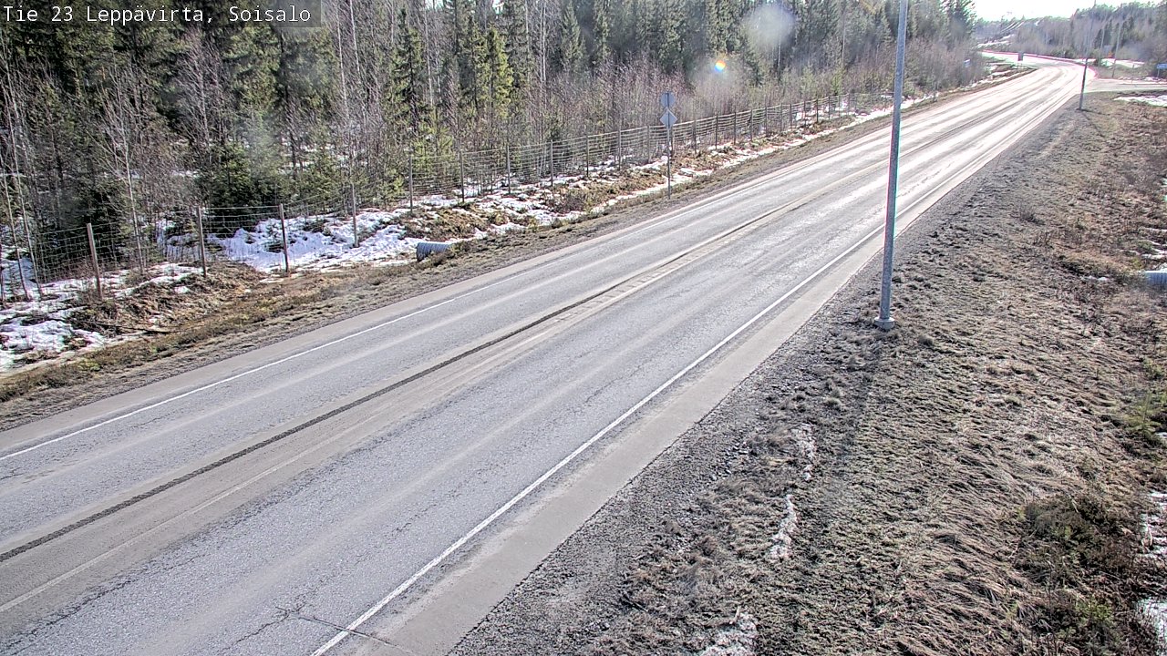 Kelikamerat Kuva Tie 23 Leppävirta, Soisalo, Leppävirta, Pohjois-Savo