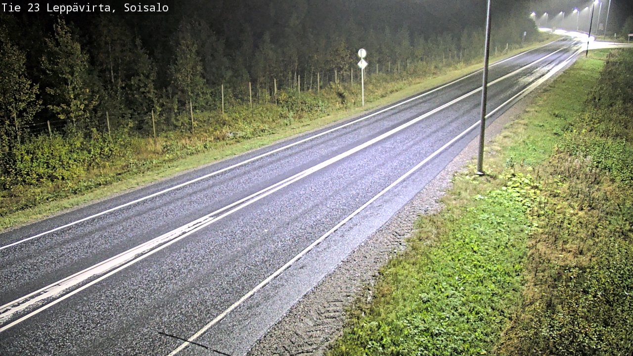 Weather Camera Image Road 23 Leppävirta, Soisalo, Leppävirta, Pohjois-Savo