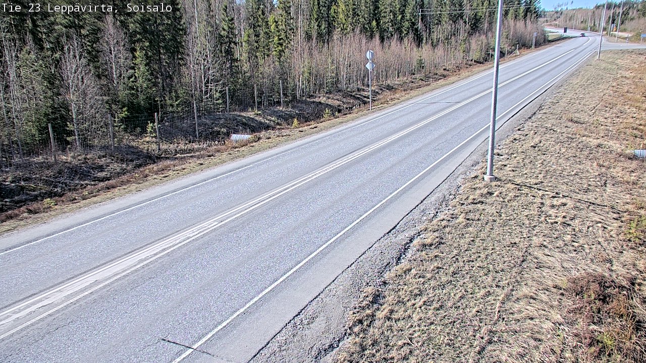 Kelikamerat Kuva Tie 23 Leppävirta, Soisalo, Leppävirta, Pohjois-Savo