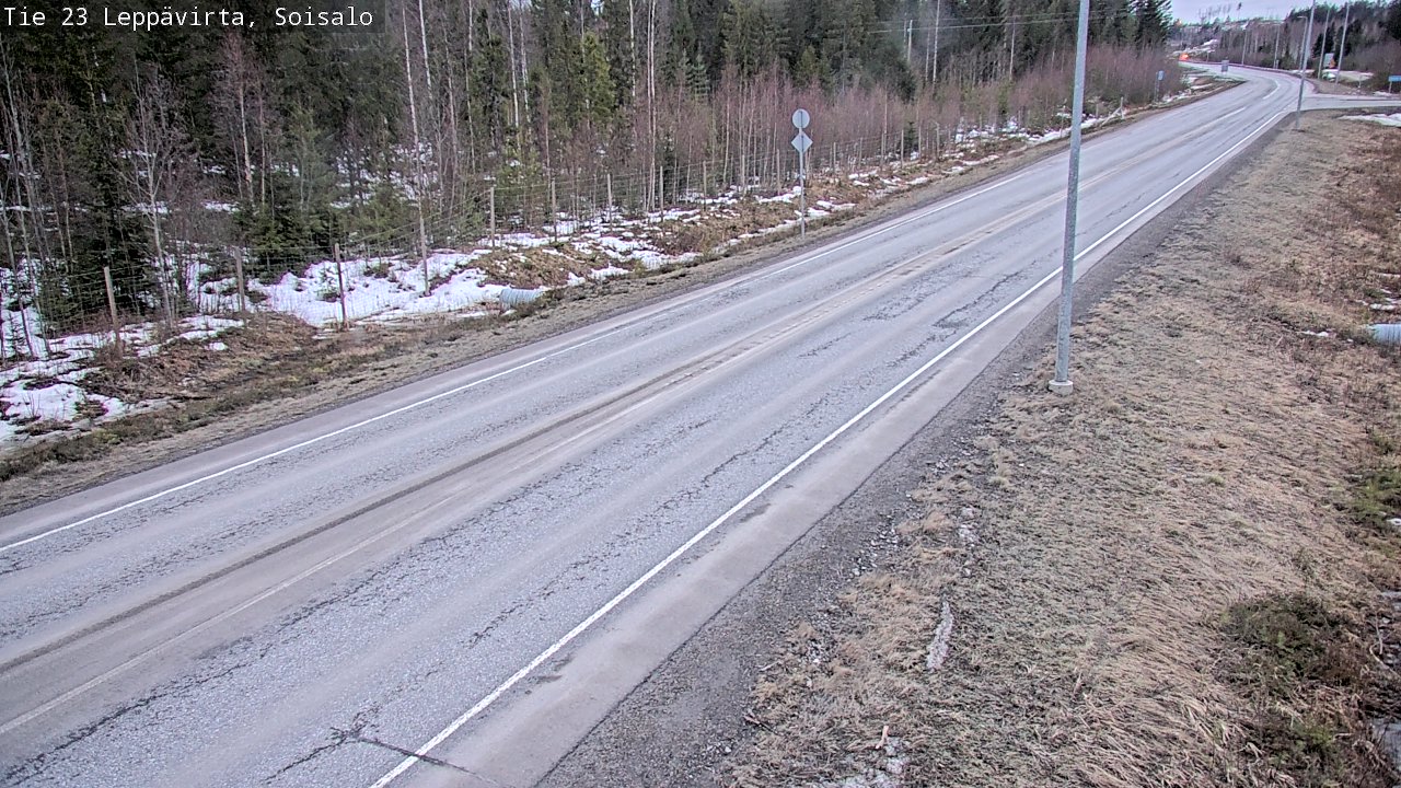 Kelikamerat Kuva Tie 23 Leppävirta, Soisalo, Leppävirta, Pohjois-Savo