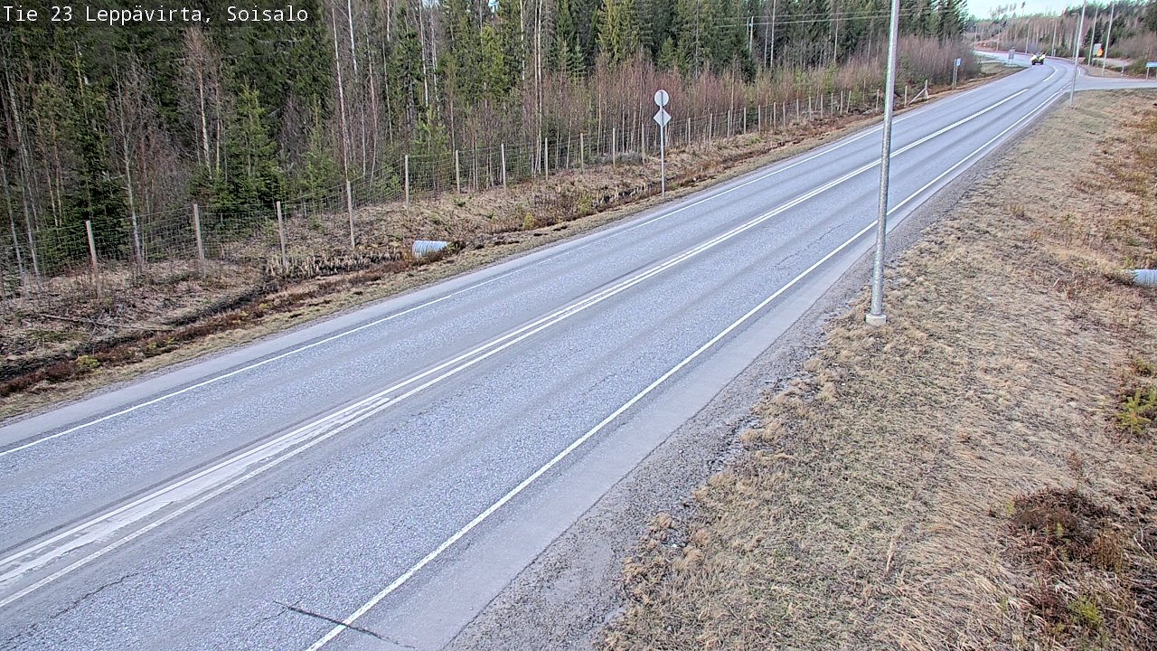Kelikamerat Kuva Tie 23 Leppävirta, Soisalo, Leppävirta, Pohjois-Savo