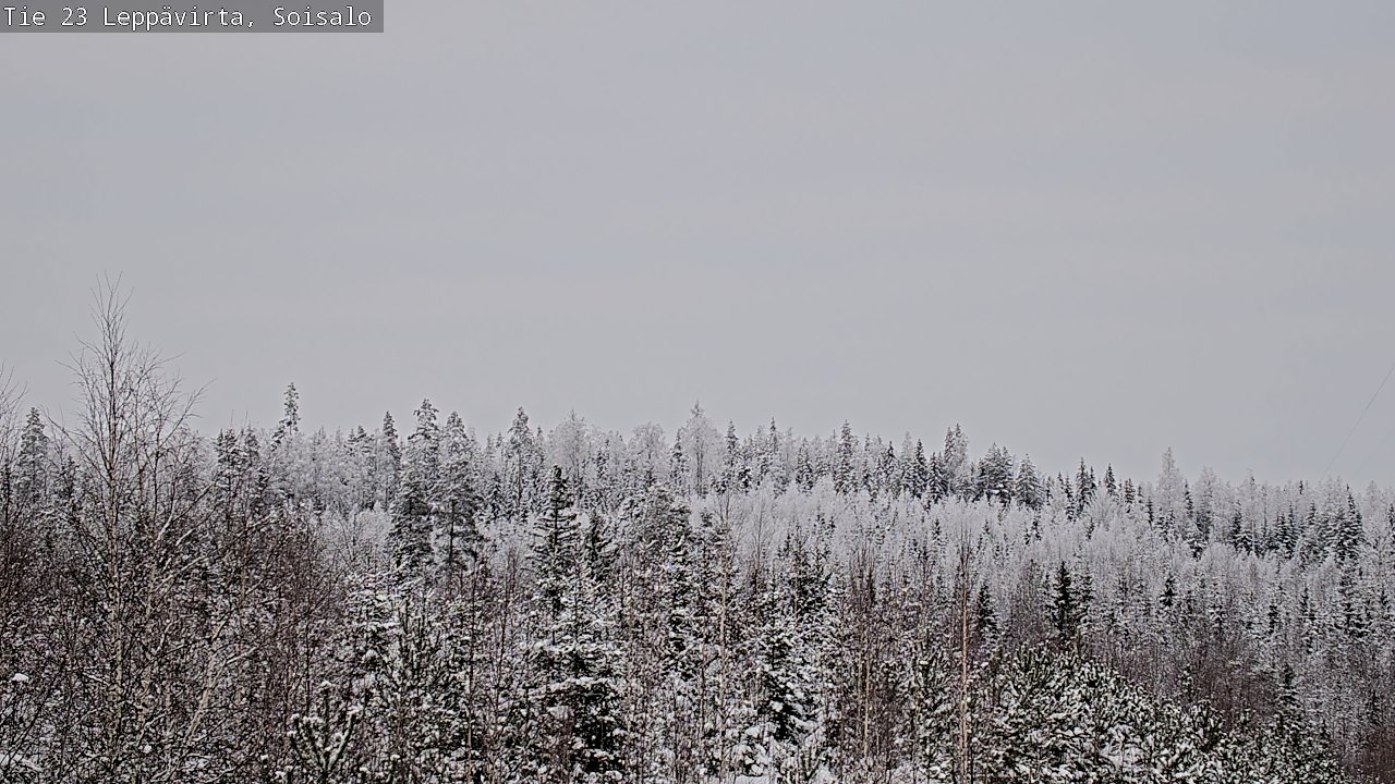 Weather Camera Image Väg 23 Leppävirta, Soisalo, Leppävirta, Pohjois-Savo