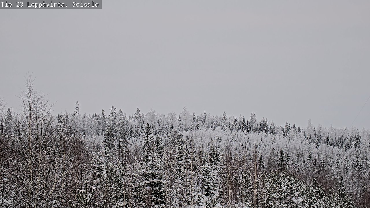 Weather Camera Image Väg 23 Leppävirta, Soisalo, Leppävirta, Pohjois-Savo