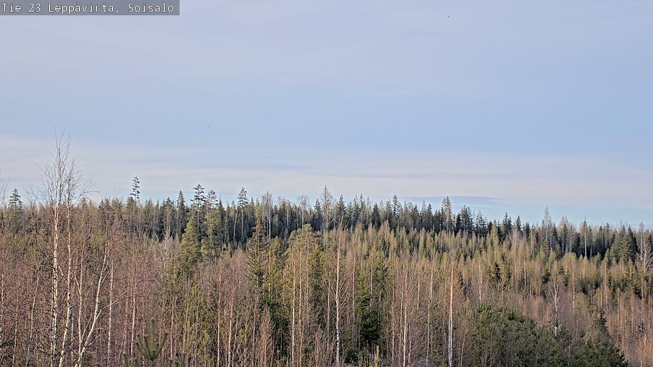 Weather Camera Image Väg 23 Leppävirta, Soisalo, Leppävirta, Pohjois-Savo
