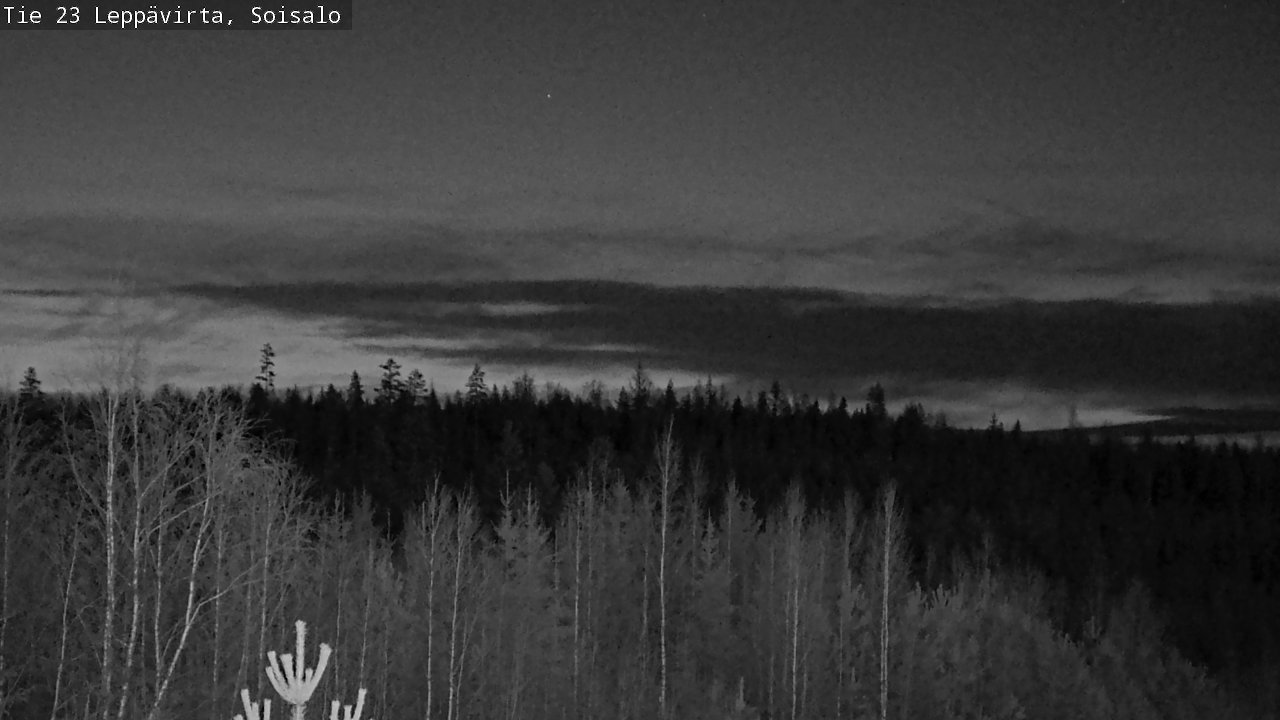 Weather Camera Image Väg 23 Leppävirta, Soisalo, Leppävirta, Pohjois-Savo