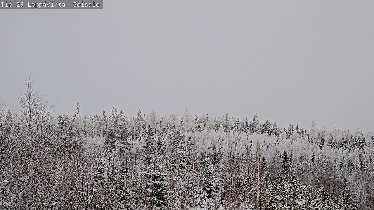 Weather Camera Image Road 23 Leppävirta, Soisalo, Leppävirta, Pohjois-Savo