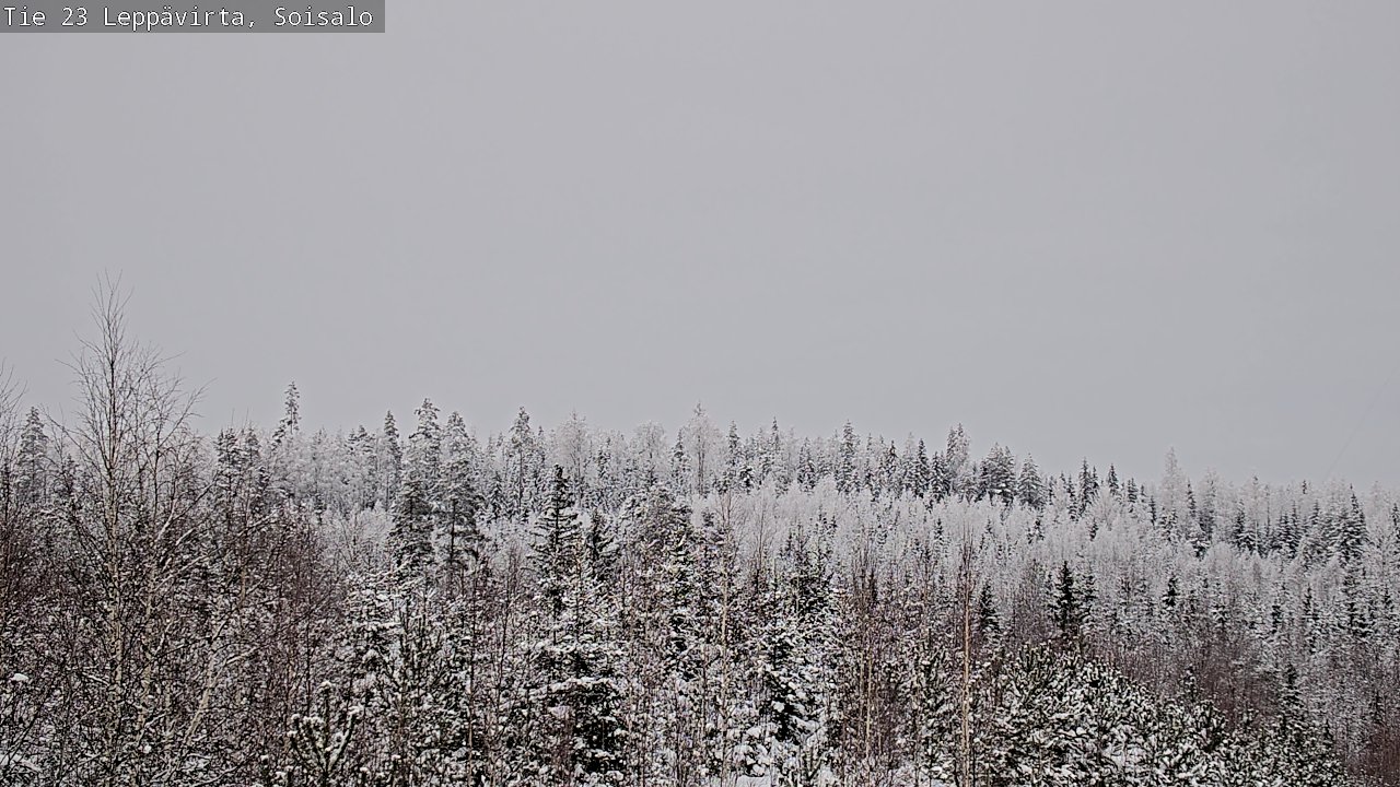 Weather Camera Image Väg 23 Leppävirta, Soisalo, Leppävirta, Pohjois-Savo