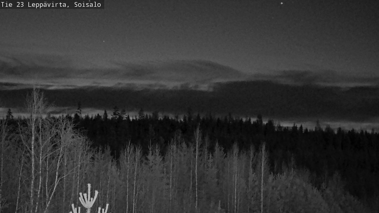 Weather Camera Image Väg 23 Leppävirta, Soisalo, Leppävirta, Pohjois-Savo