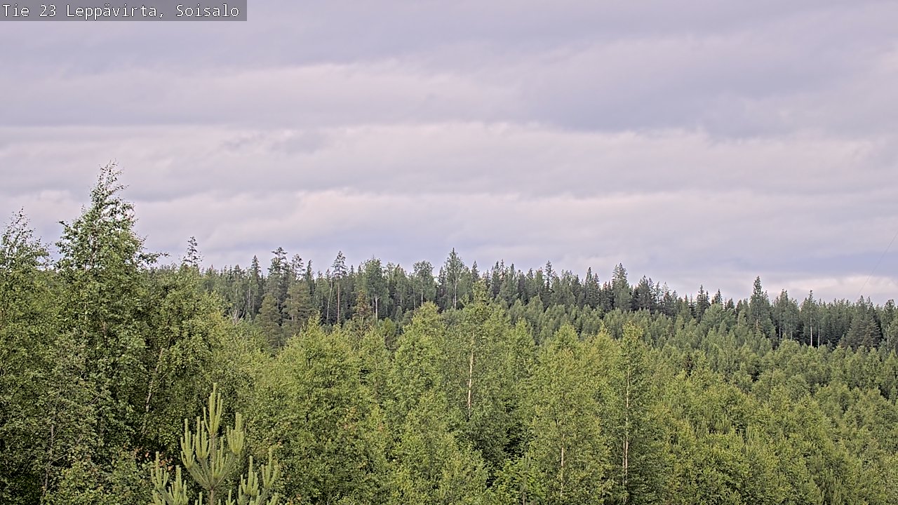Weather Camera Image Väg 23 Leppävirta, Soisalo, Leppävirta, Pohjois-Savo
