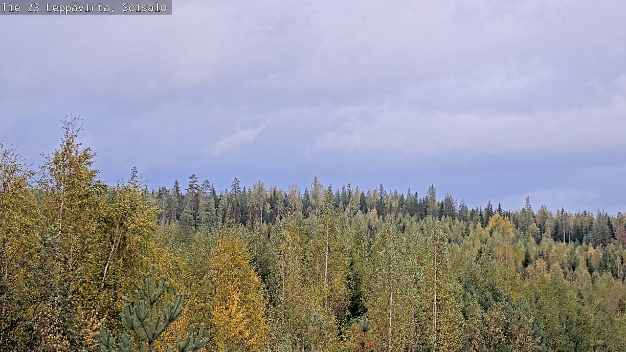Weather Camera Image Väg 23 Leppävirta, Soisalo, Leppävirta, Pohjois-Savo
