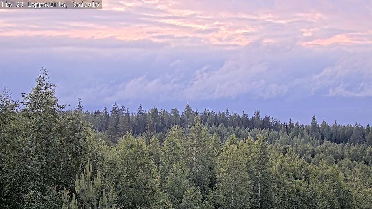 Weather Camera Image Väg 23 Leppävirta, Soisalo, Leppävirta, Pohjois-Savo